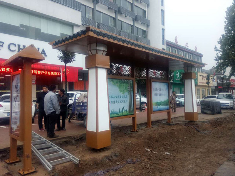 仿古候車亭設計特點有哪些？